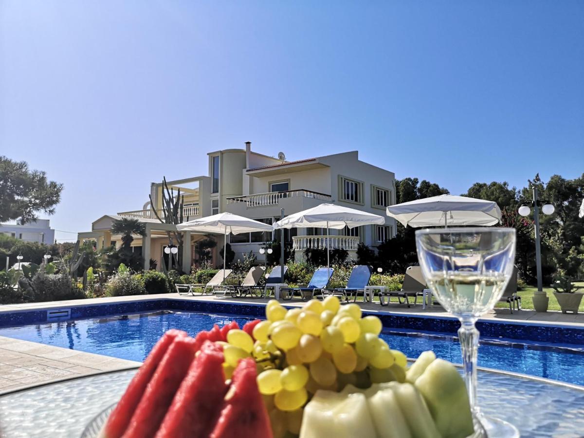 Louis Luxury Villa By Living In Blue Koskinou  Luaran gambar