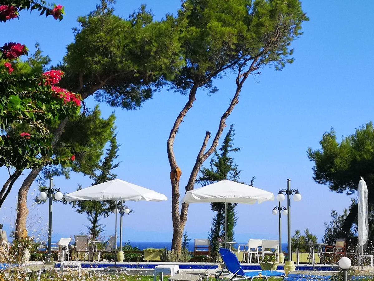 Louis Luxury Villa By Living In Blue Koskinou  Luaran gambar